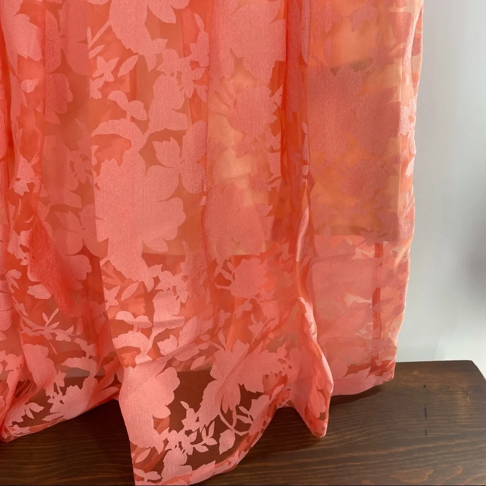 Topshop Peach Skirt 4